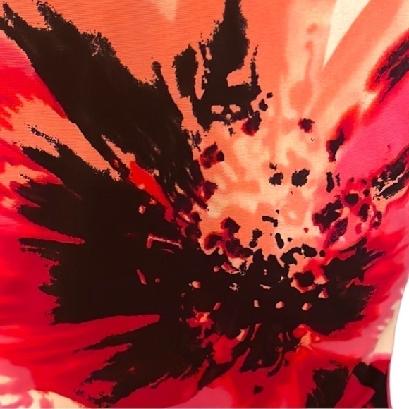 FYLO London top bright orange 🍊 and multi colored top - Picture 13 of 13